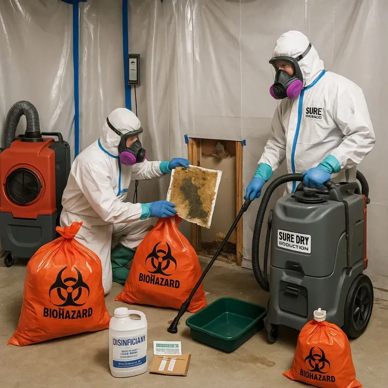 Contaminated Water Handling Protocols process in Kalama, WA